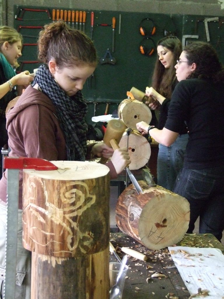 cours sculpture sur bois
